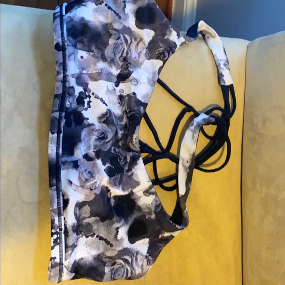 Lululemon floral bralette